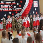 Występ dzieci z Przedszkola Publicznego nr 8 „Pod Stokrotką” w Tarnowie z okazji Święta Niepodległości