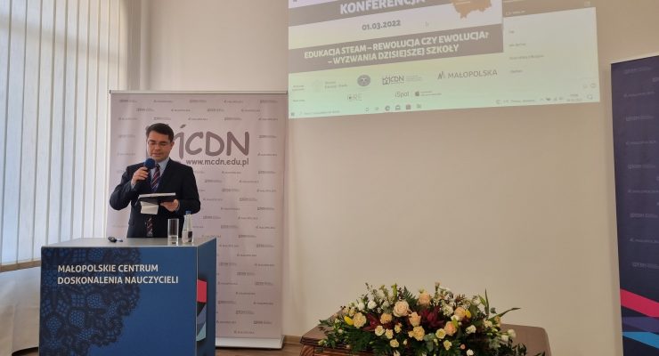 dr Łukasz Cieślik, Dyrektor Małopolskiego Centrum Doskonalenia Nauczycieli
