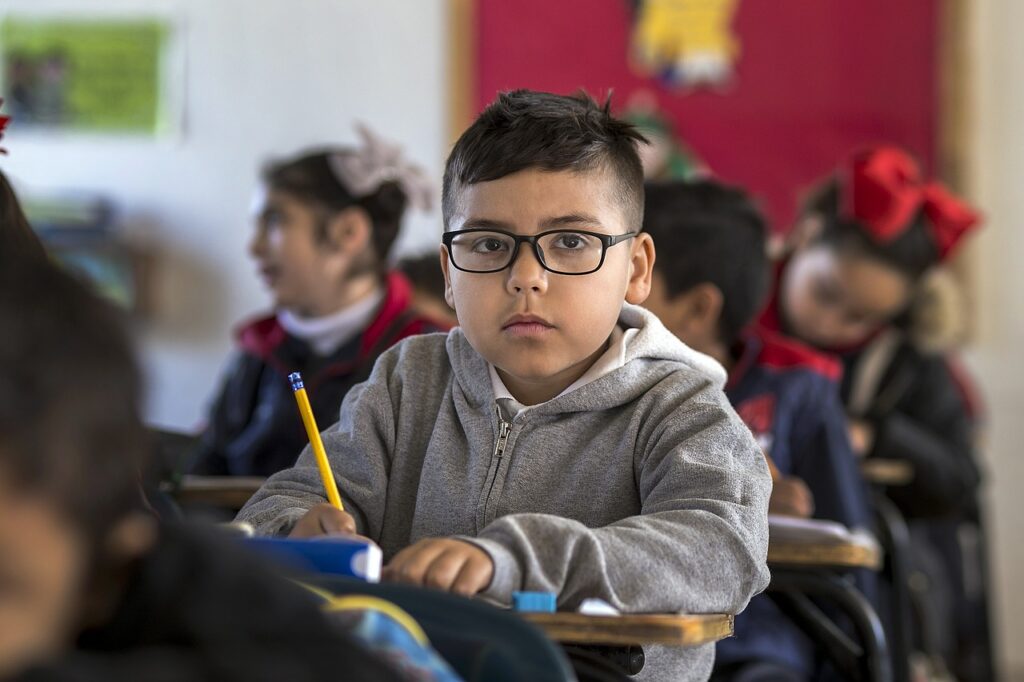 Dzieci romskie w szkole