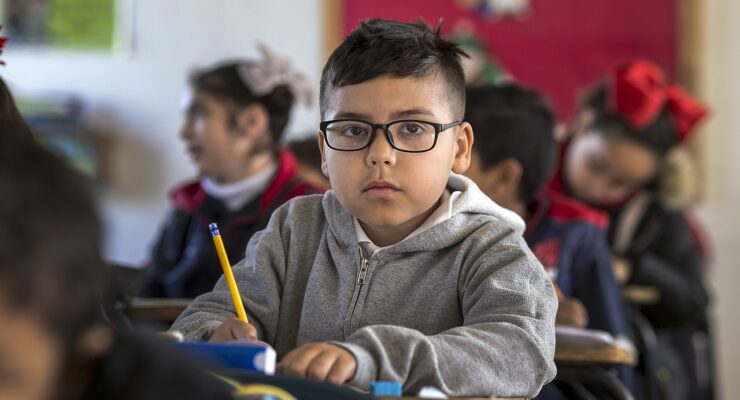 Dzieci romskie w szkole