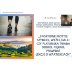 zrzut ekranu z transmisji konferencji na platformie Clickmeeting – wystąpienie Barbary Sykulskiej i Agaty Wójcik, doradczyń MCDN ds. języka polskiego