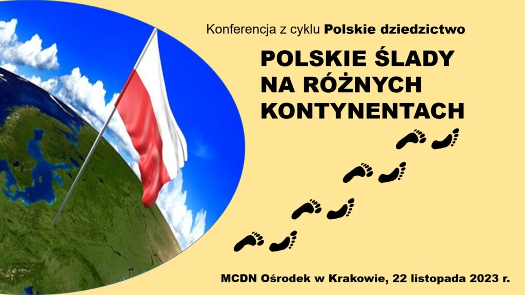 polska flaga na tle mapy świata