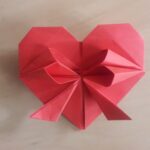 Serce z origami