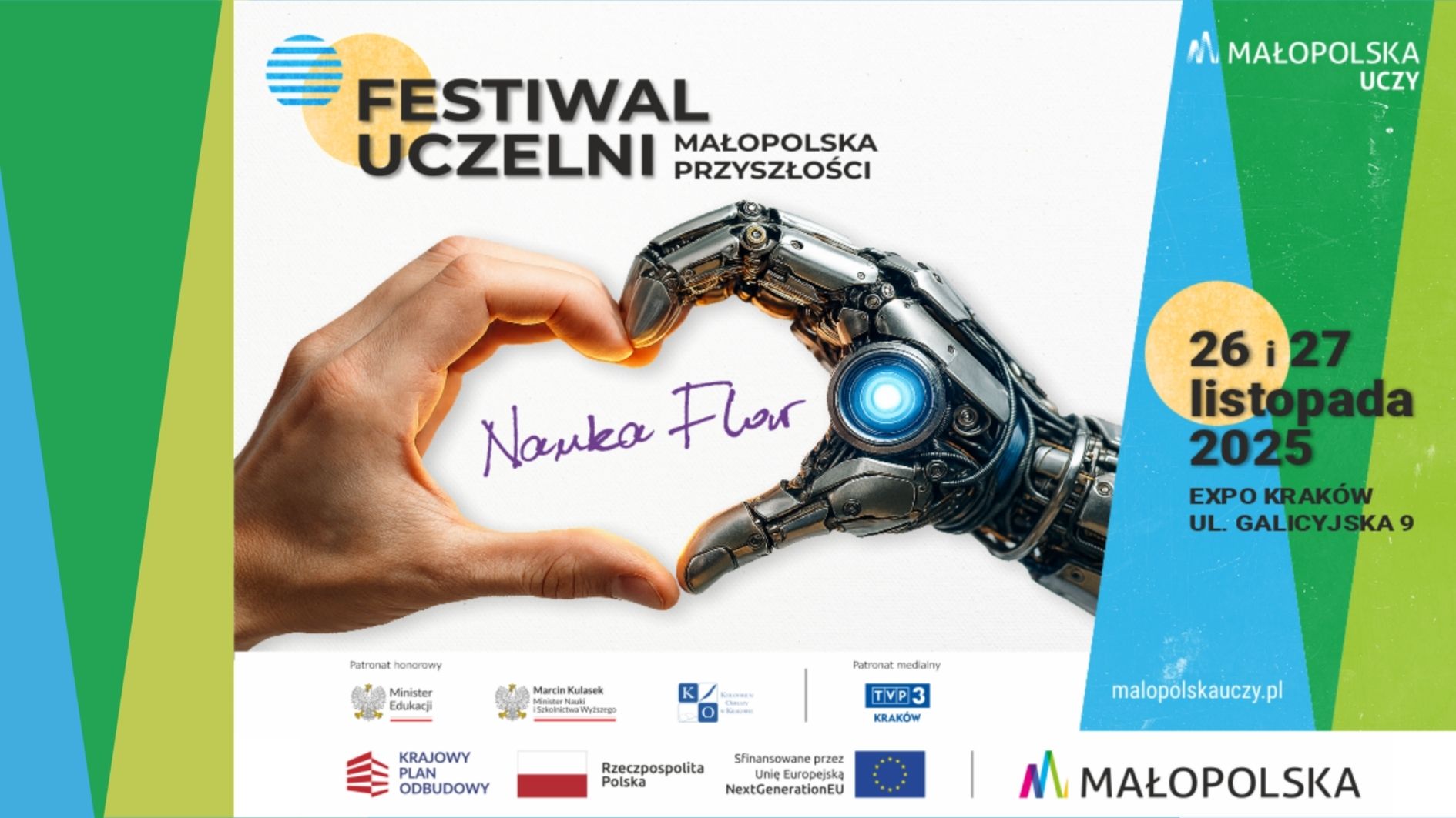 Festiwal Uczelni – Małopolska Przyszłości 26-27 listopada 2025 r.