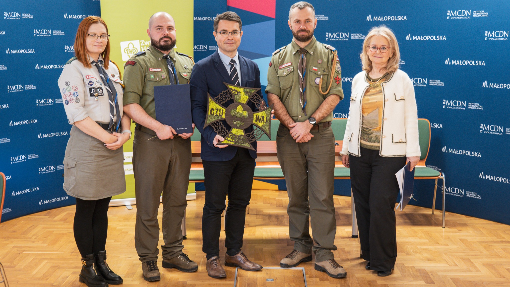 Podpisanie porozumienia o współpracy z ZHP Chorągiew Krakowska